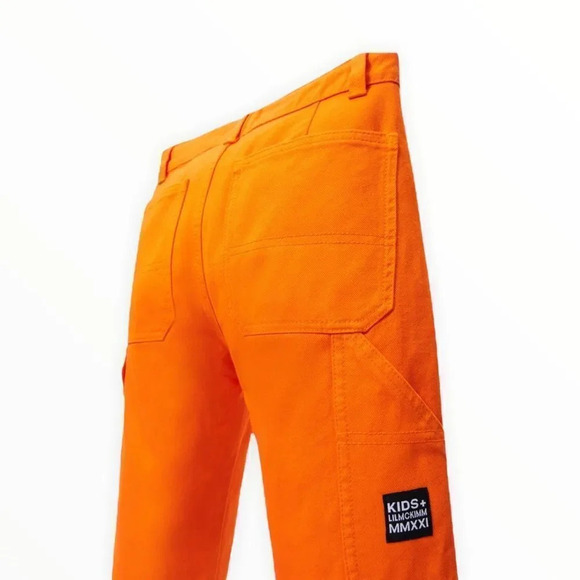 ZARA Kids | Orange | STRAIGHT LEG JEANS - Picture 4 of 6